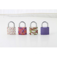 32mm/38mm/50mm/63mmcheap Many Pattern Available Nice Flower Painted Plating Iron Padlock